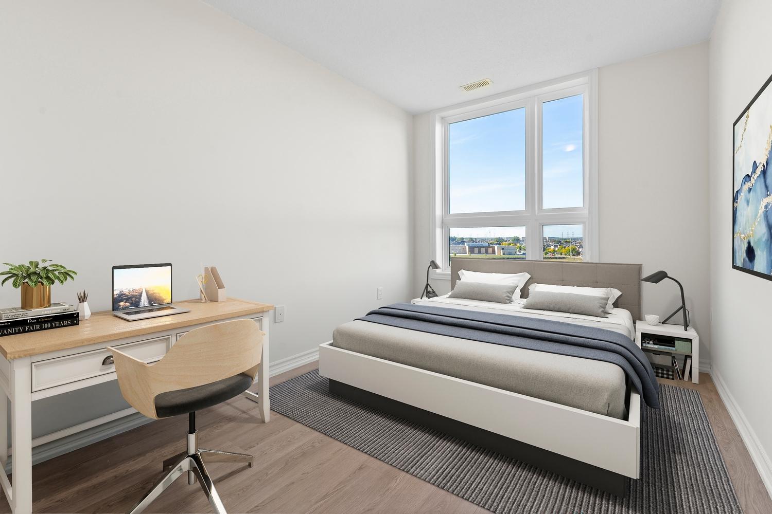 Room after virtual staging