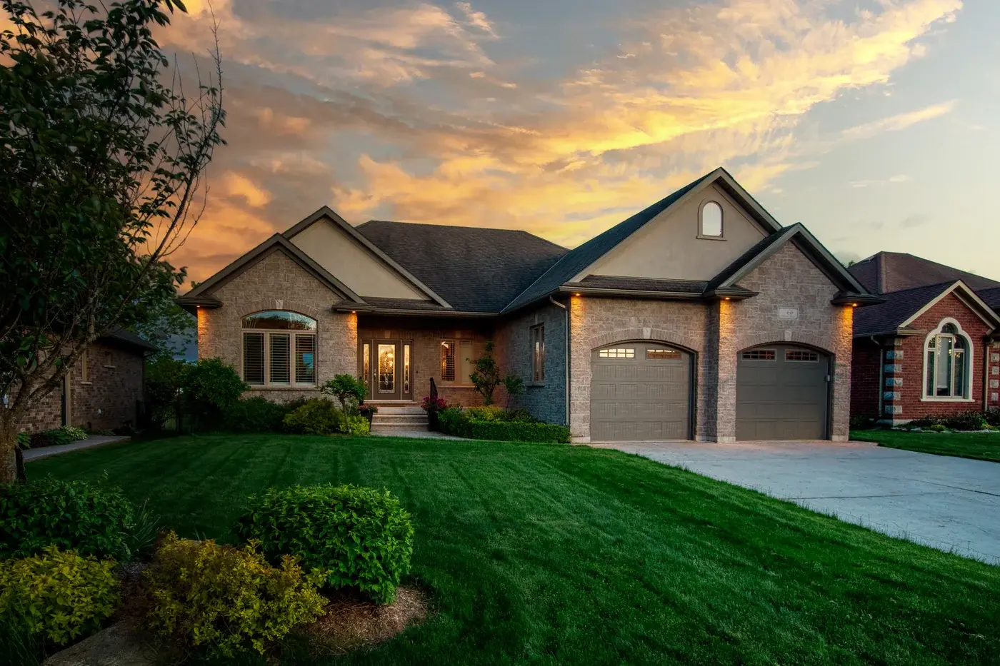 Room before virtual staging